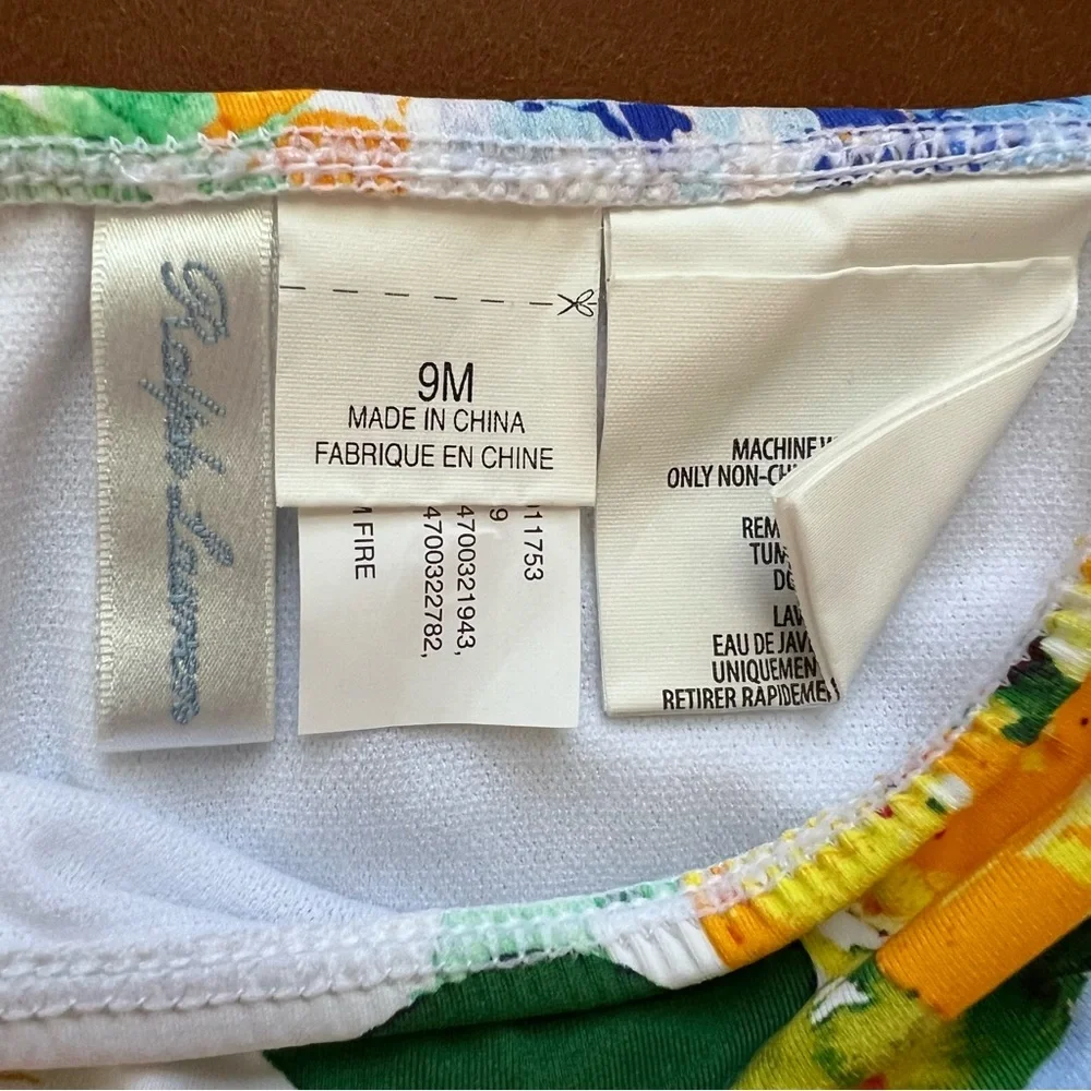 RALPH LAUREN Baby Floral Halter & Bikini Set, 9mo